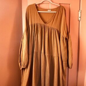 Simple folk meadow dress